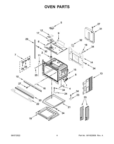 Oven parts