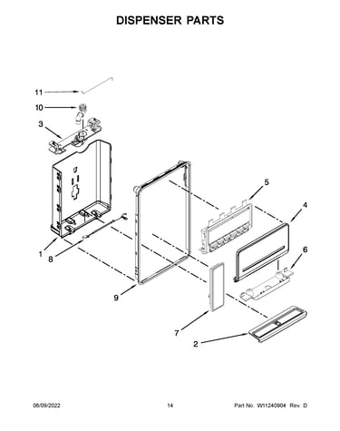 Dispenser parts