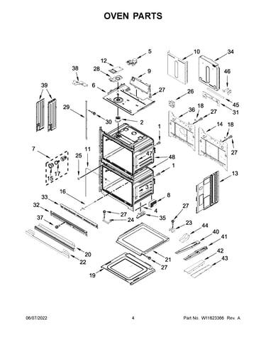 Oven parts