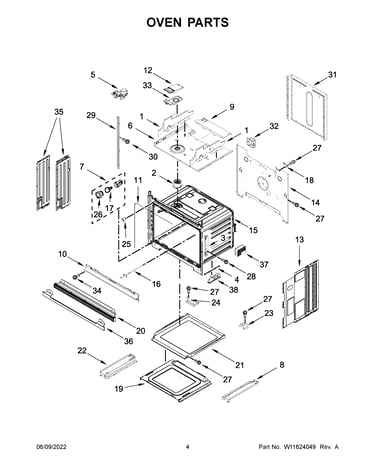 Oven parts