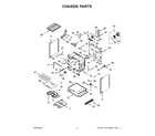 Whirlpool WFE550S0LB2 chassis parts diagram