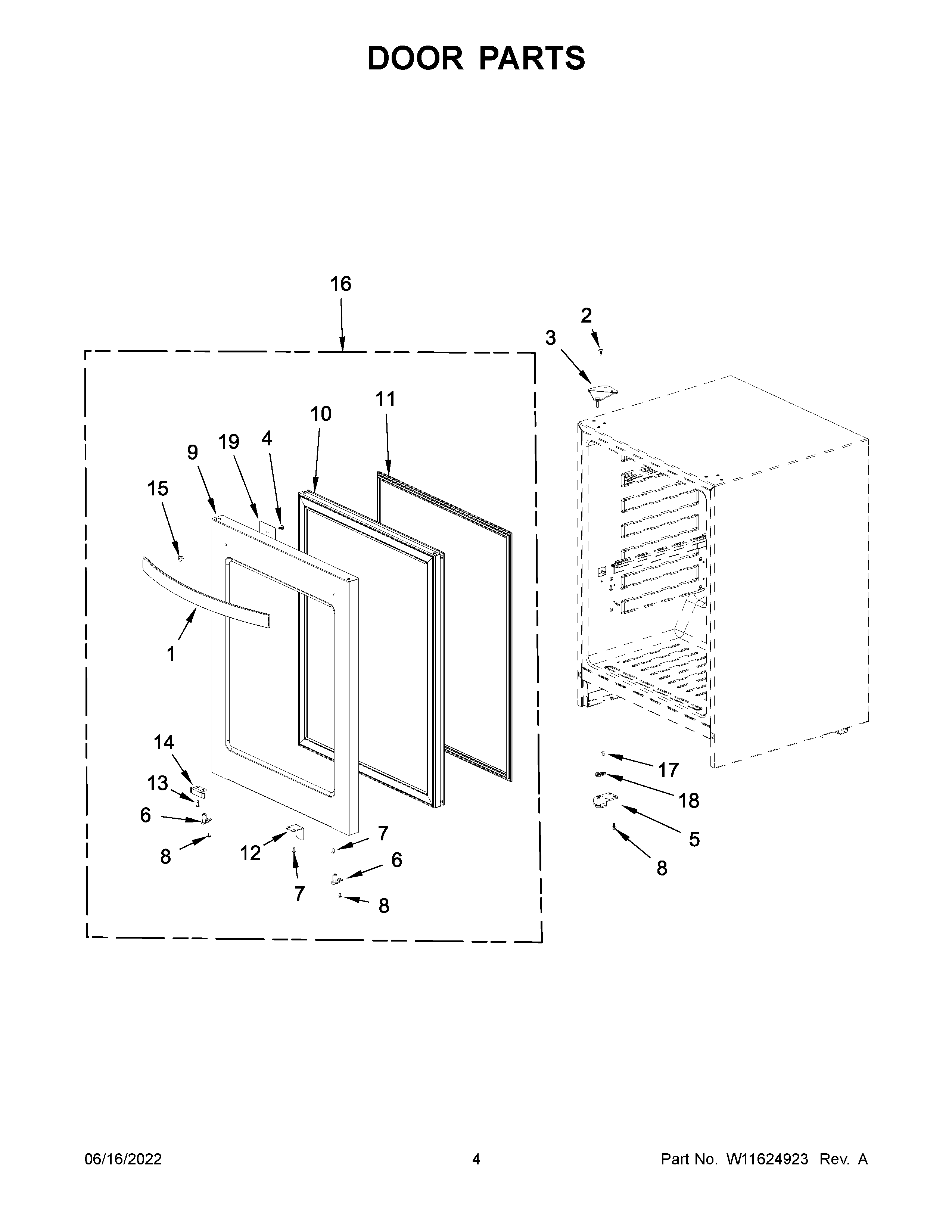 Door parts
