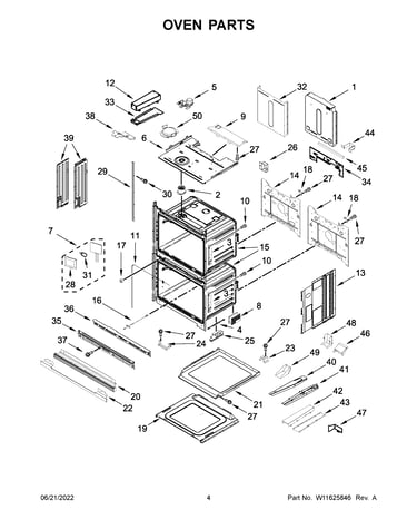 Oven parts