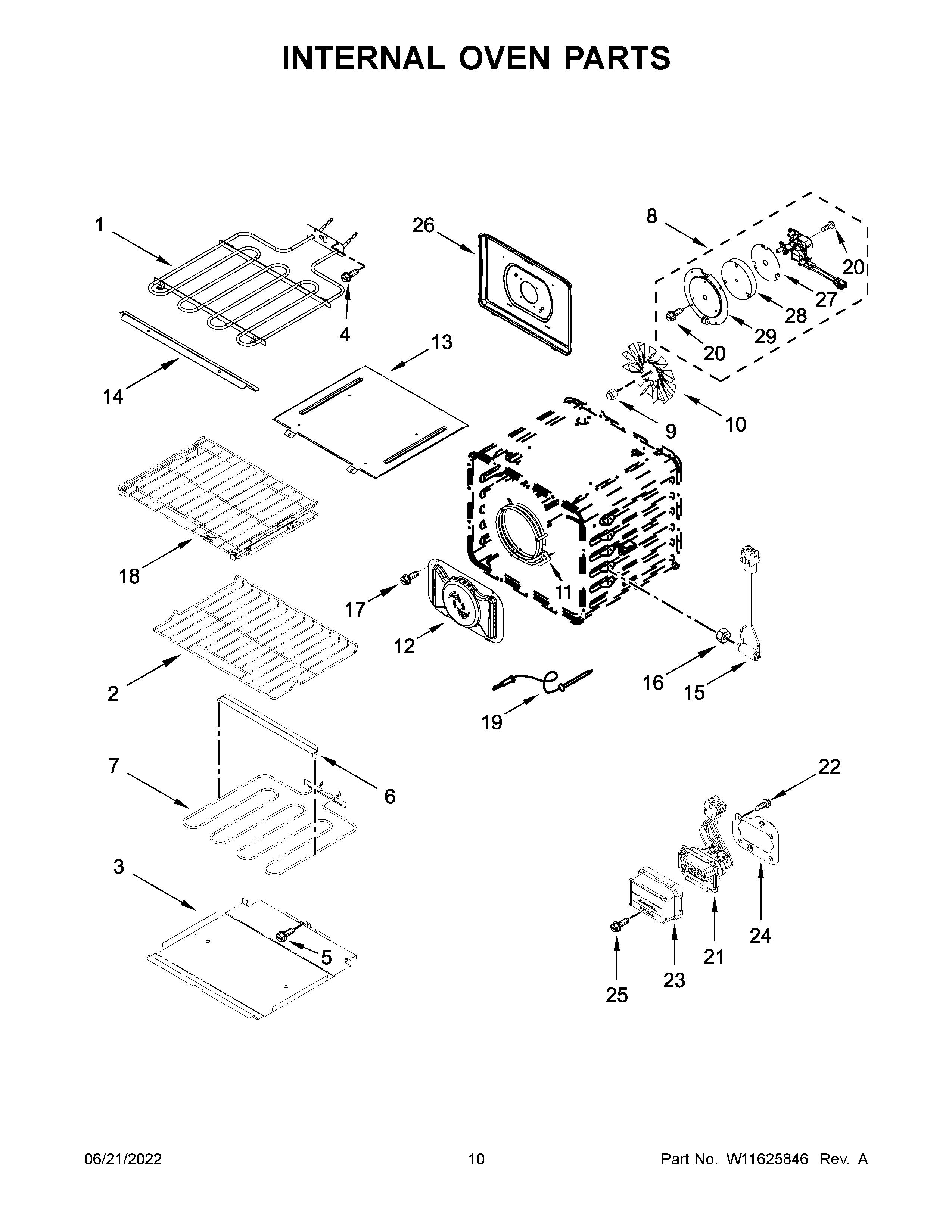 INTERNAL OVEN PARTS