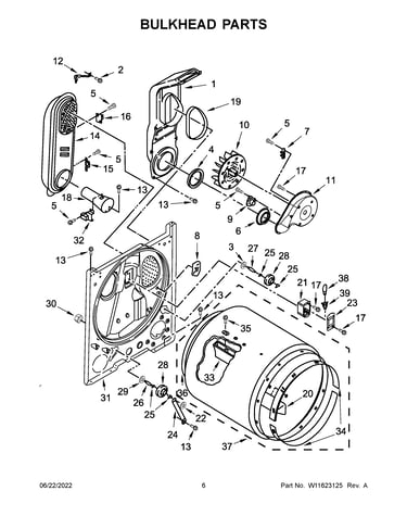 Bulkhead parts