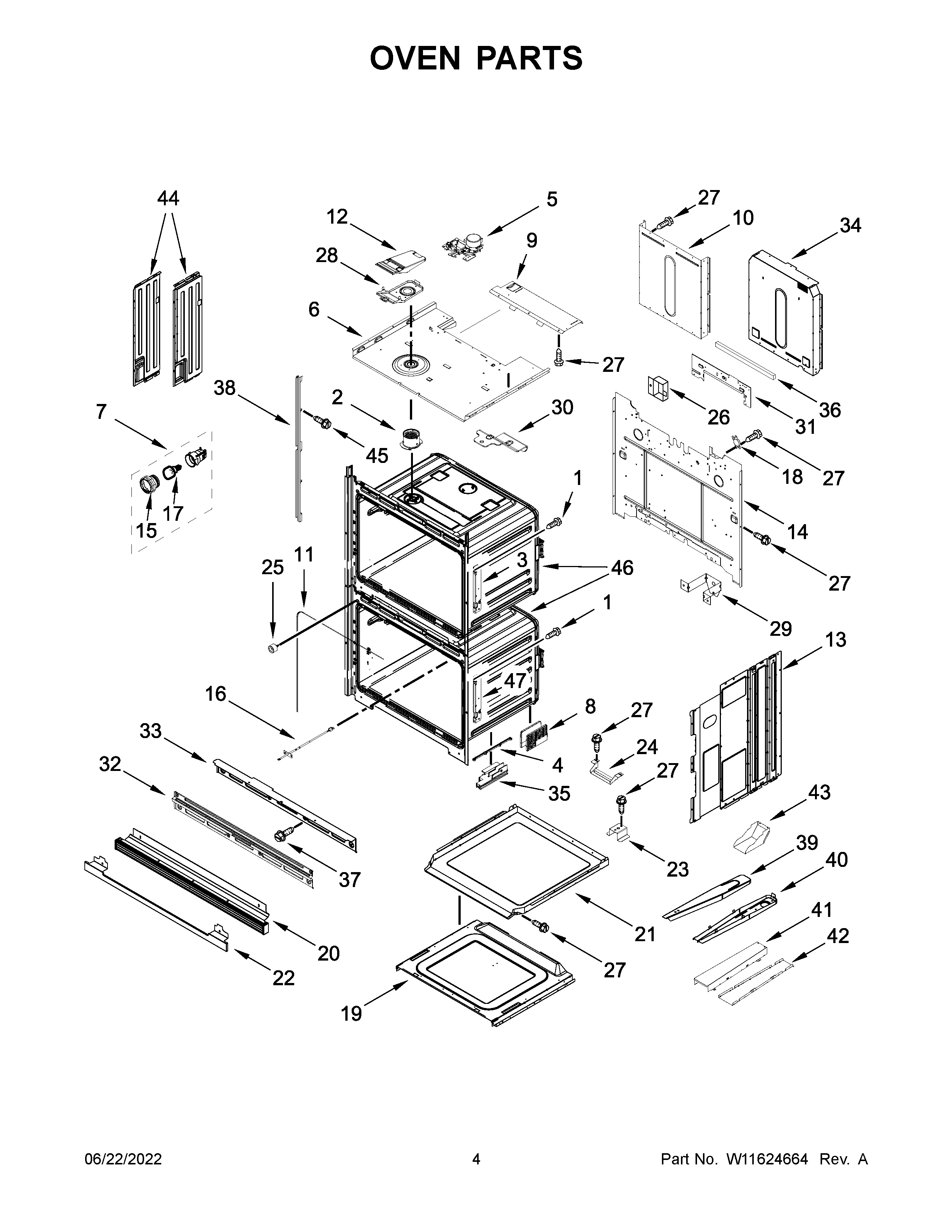 Oven parts