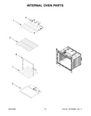 Internal oven parts