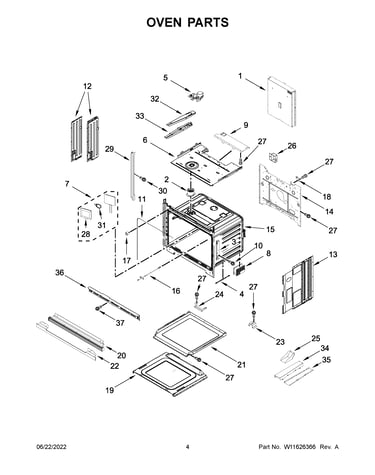 Oven parts