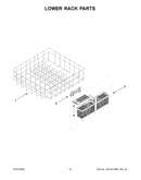 Lower rack parts