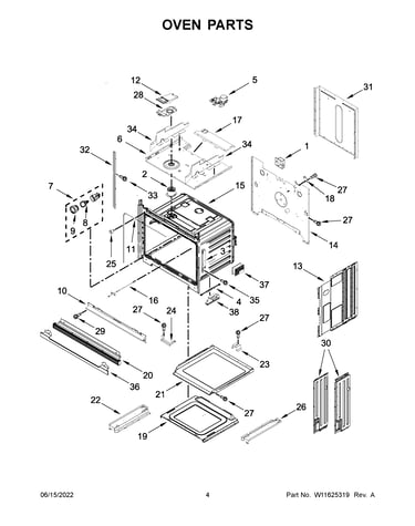 Oven parts