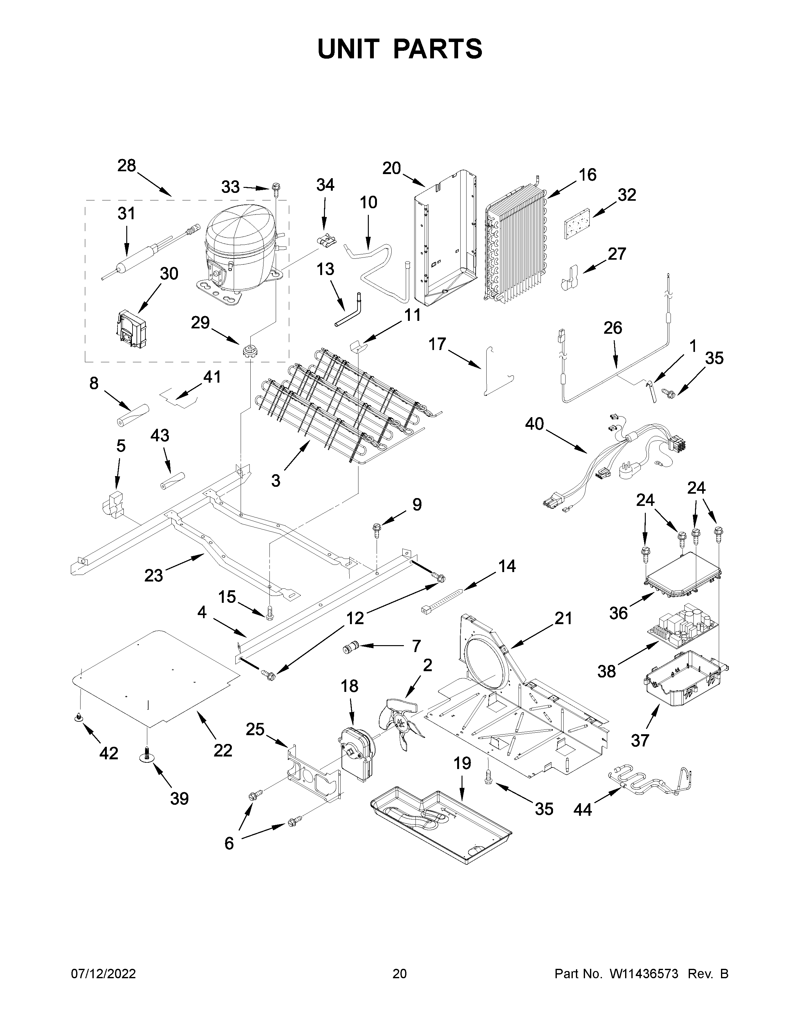 Unit parts