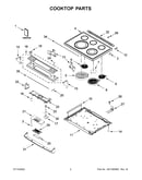 Cooktop parts