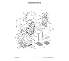 Whirlpool YWEE745H0LZ3 chassis parts diagram