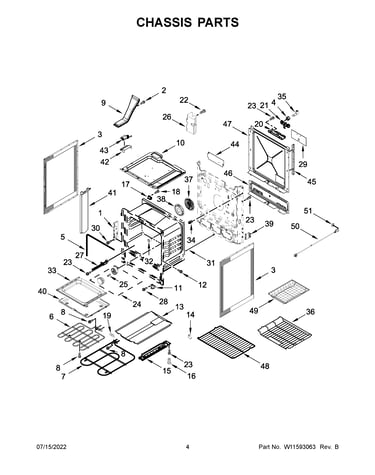 Chassis parts