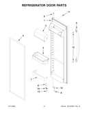Refrigerator door parts