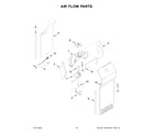 Amana ASI2175GRW08 air flow parts diagram