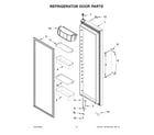 KitchenAid KRSC700HBS04 refrigerator door parts diagram