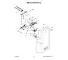 KitchenAid KRSC700HBS04 air flow parts diagram