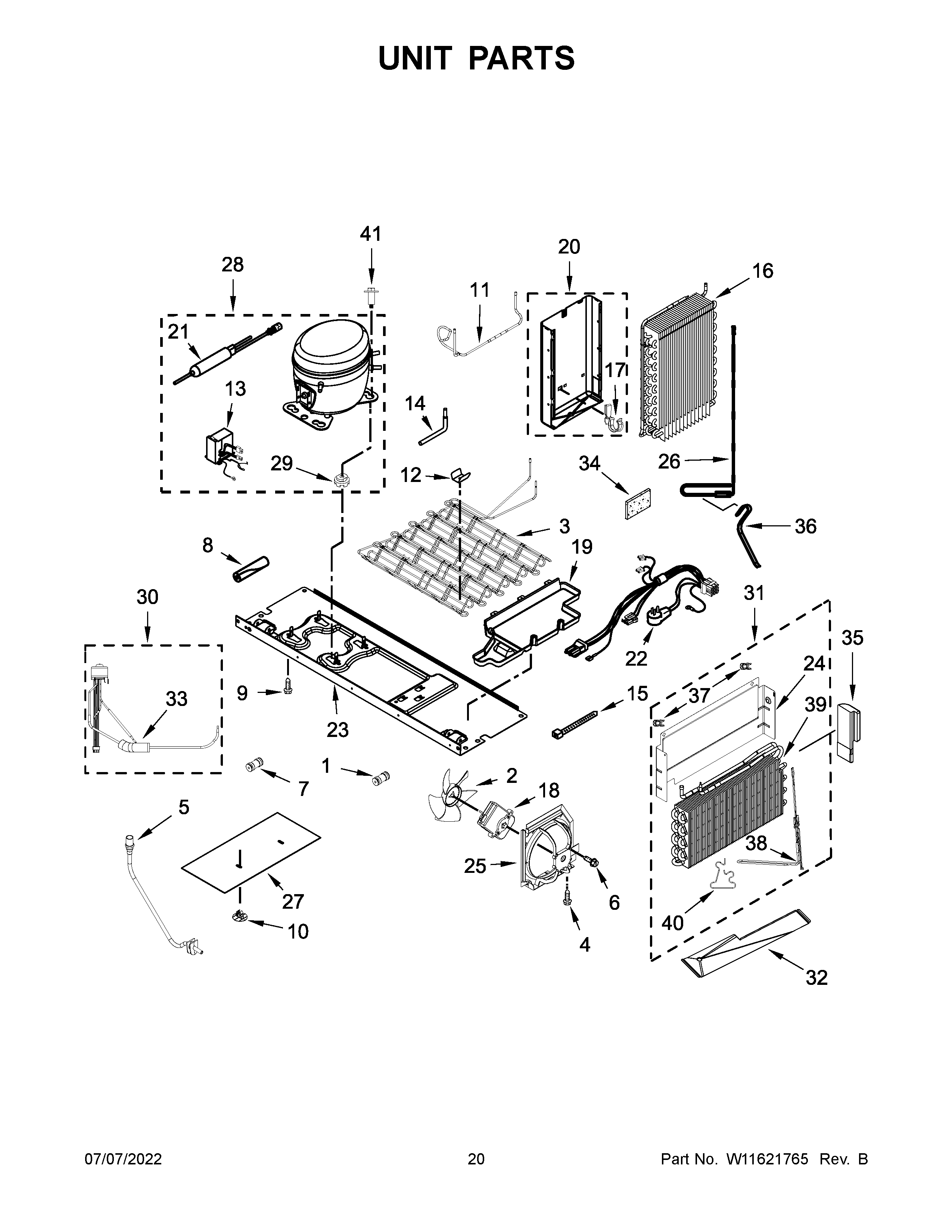 Unit parts