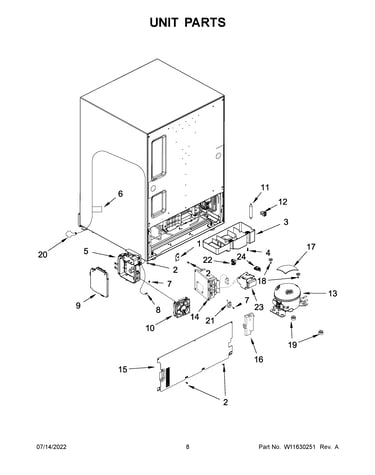 Unit parts