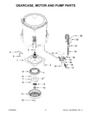 Gearcase, motor and pump parts