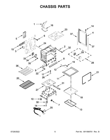 Chassis parts