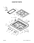 Cooktop parts