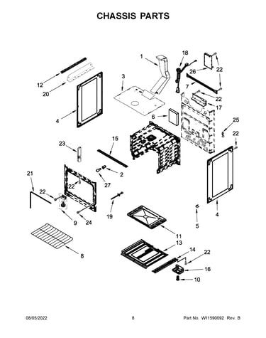 Chassis parts