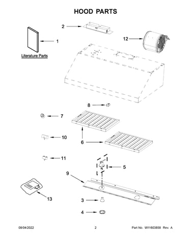 Hood parts