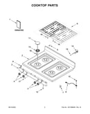 Cooktop parts