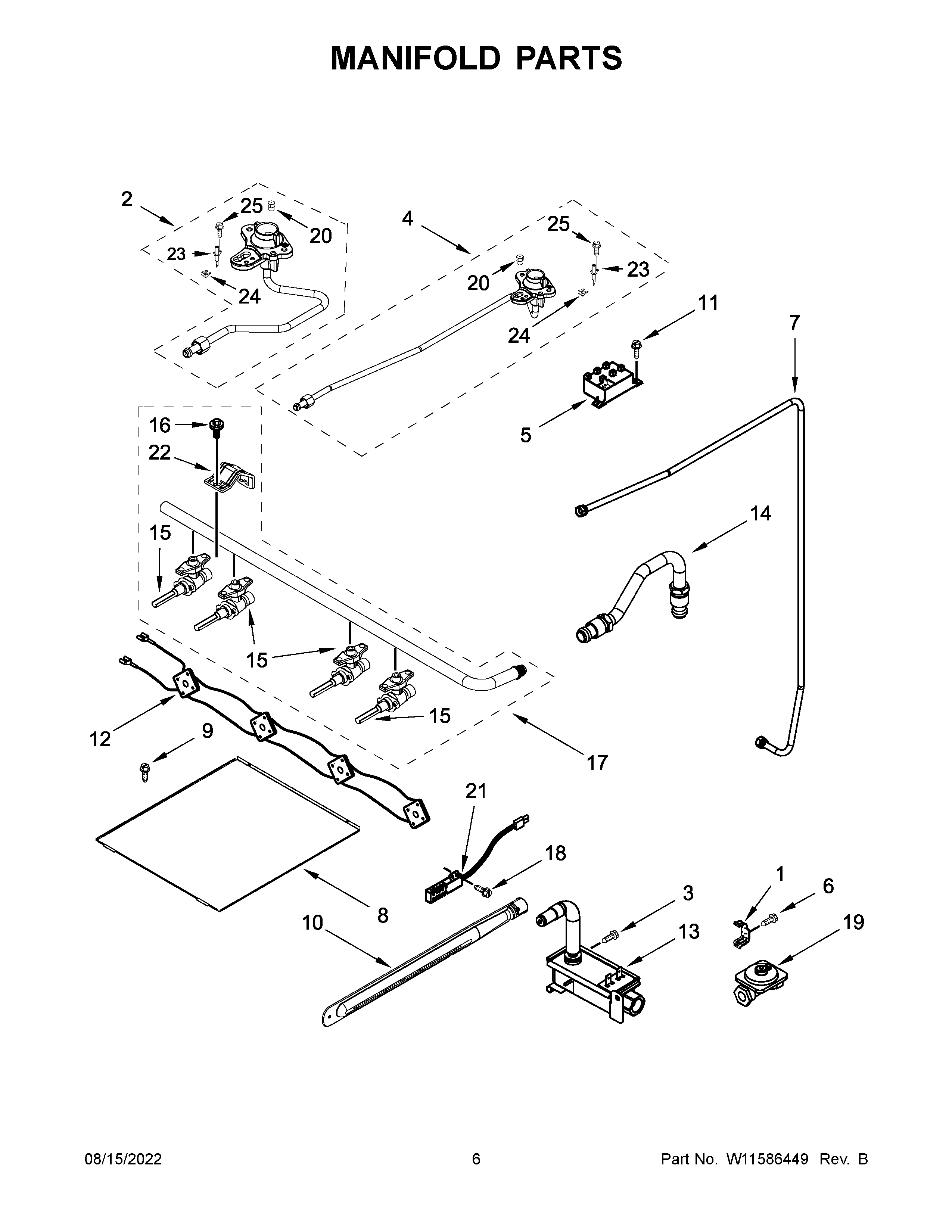 Manifold parts