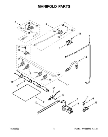 Manifold parts