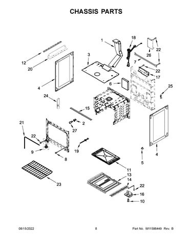 Chassis parts