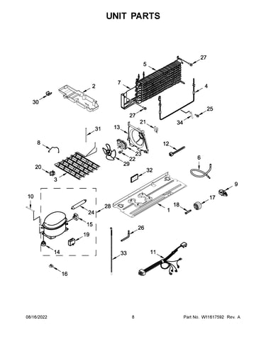 Unit parts