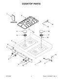 Cooktop parts