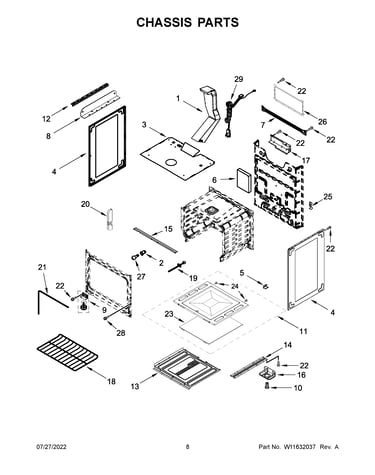 Chassis parts