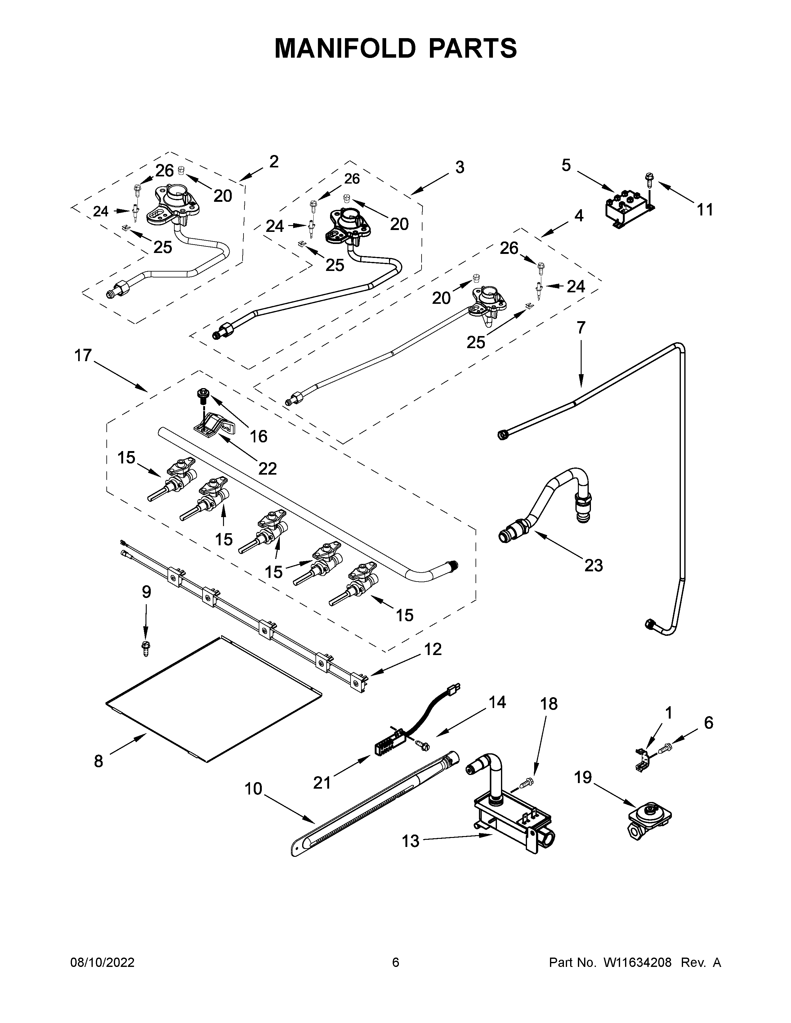 MANIFOLD PARTS