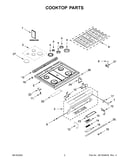 Cooktop parts