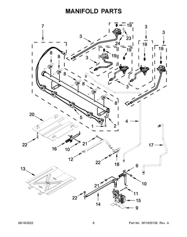 Manifold parts