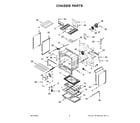 Whirlpool WFG535S0LS4 chassis parts diagram