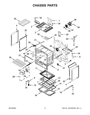 Chassis parts