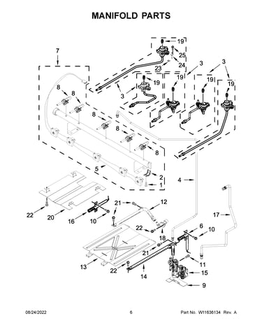 Manifold parts