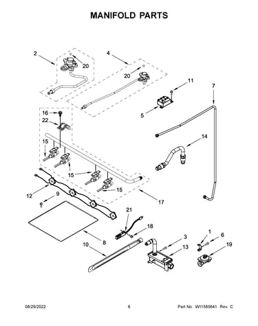 Manifold parts