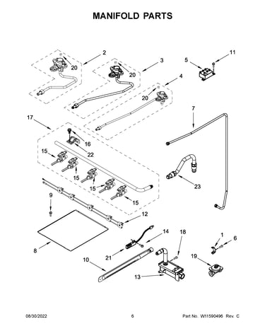 Manifold parts
