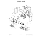 Whirlpool WFG505M0BS4 chassis parts diagram