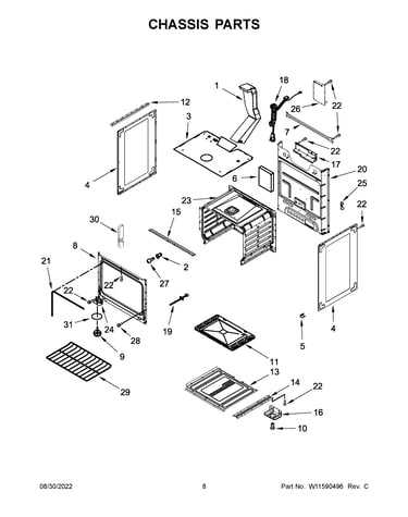 Chassis parts