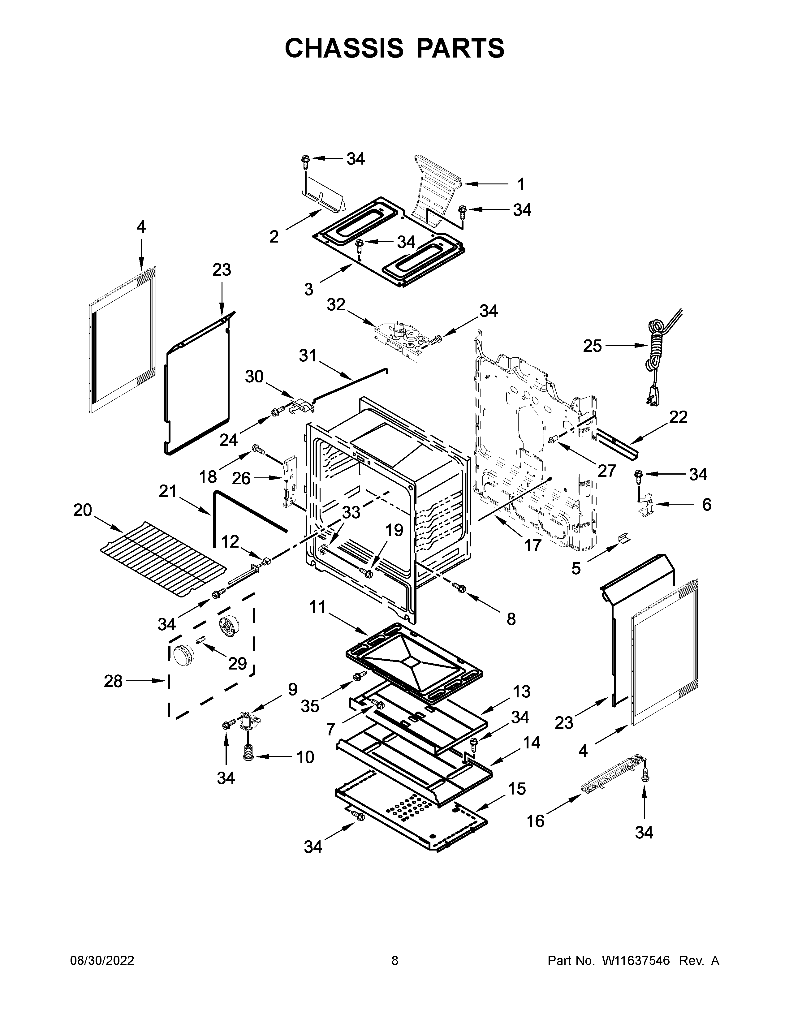 Chassis parts
