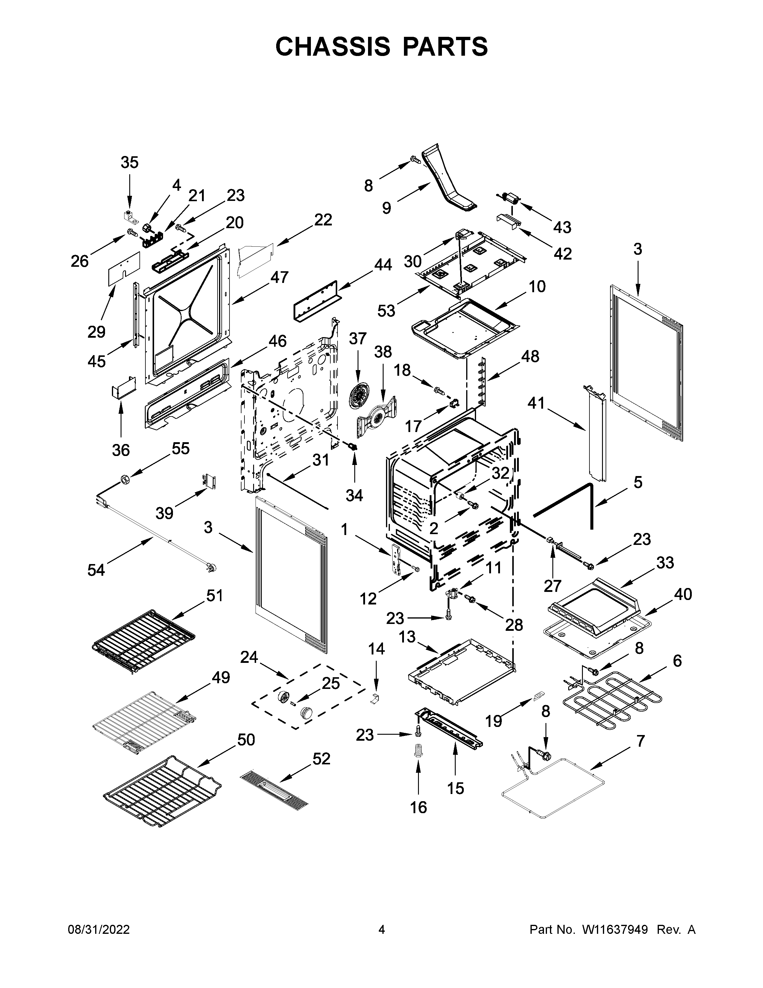 Chassis parts