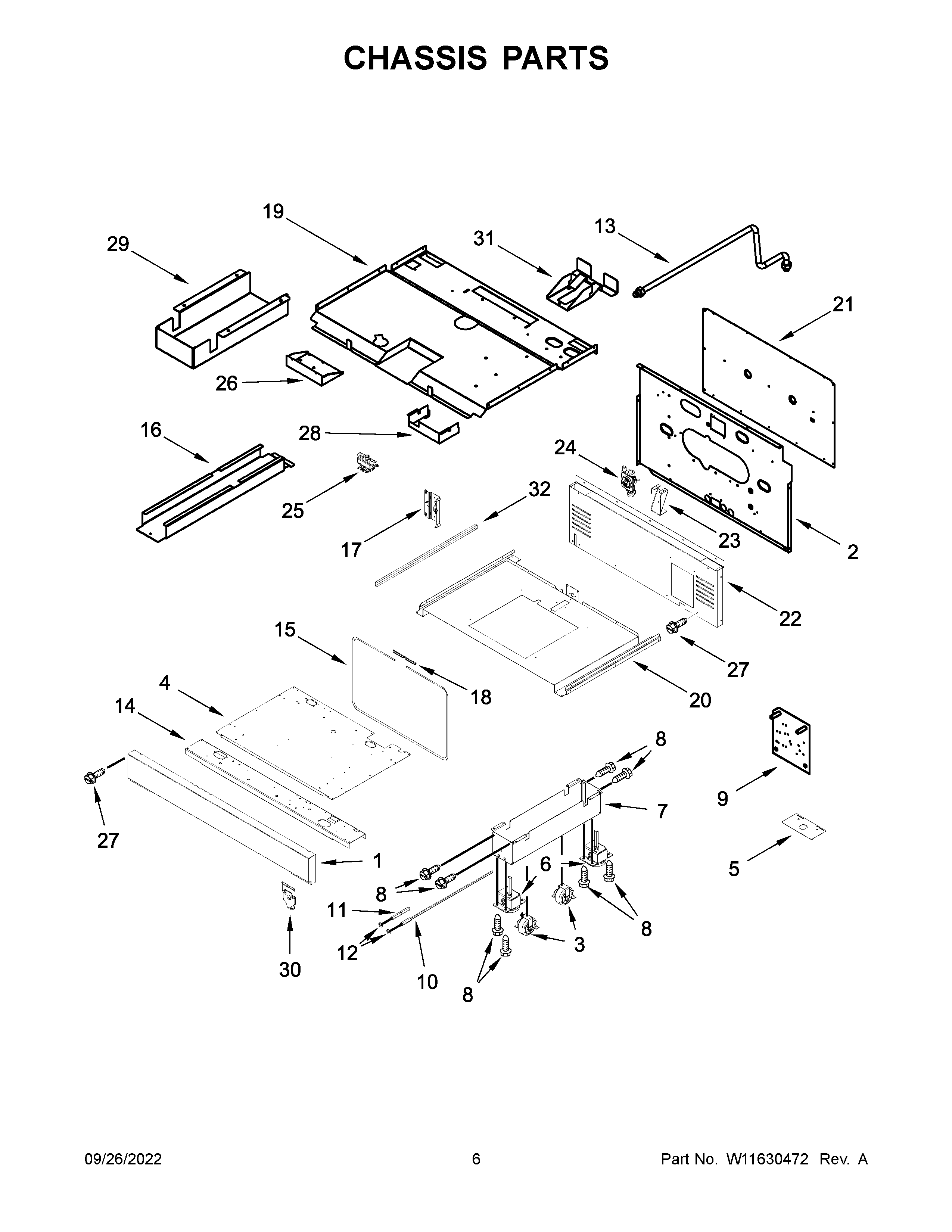 Chassis parts