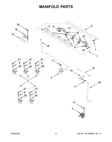 Manifold parts